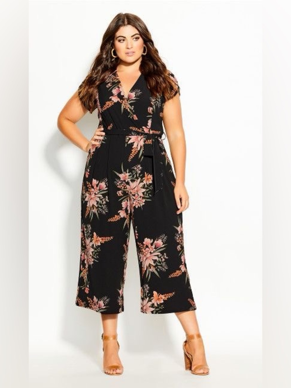 BloomChic Floral Jumpsuit